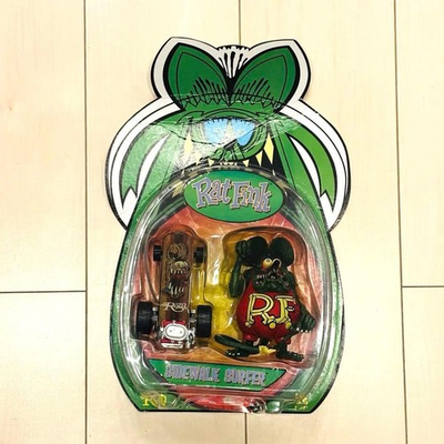#ad Rat Fink Sidewalk Surfer Figure Set $90.00