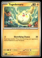 Togedemaru 54/142 Uncommon Stellar Crown Pokemon NM