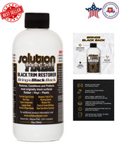 Solution Finish Black Plastic & Vinyl Plastic...