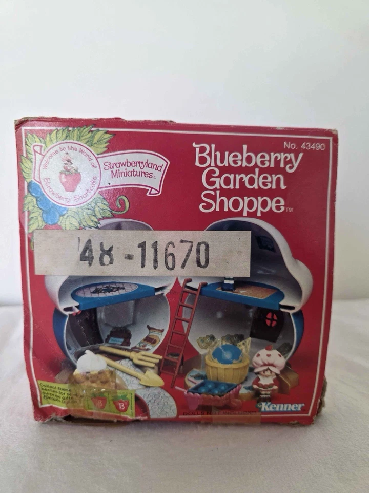 Strawberryland Miniatures Blueberry Garden Shoppe Juego Caja Solo Foto 3 de 4
