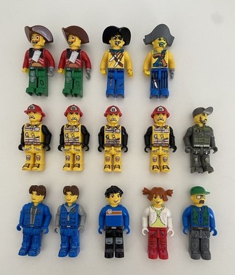 LEGO 14 Jack Stone, 4 juniors, Pirates Minifiguren