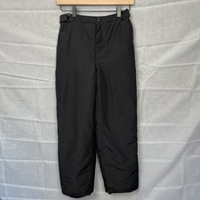 The Children's Place Snow Pants Unisex Size 10 Black Adjustable Waist Pockets