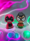 Funko Dorbz Teen Titans Go!  Pink Raven #222 & Robin ☆Lot of 2☆