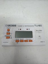 BOSS TUNER METRONOME TU-80 ACCU-PITCH WHITE