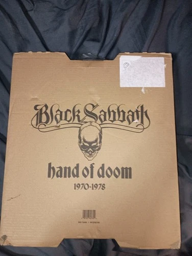 Black Sabbath Hand of Doom 1970-1978 Box Set Picture Disc Collection Sealed New