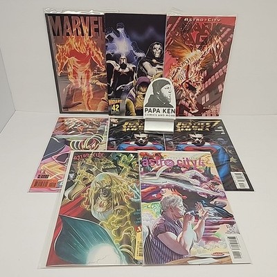 Alex Ross Comic Lot Marvels #1 Astro City Wizard 42 JSA 10 8 Books