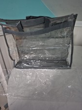 Dust Bags for Handbags/Gray,Clear/Purse Storage Protector/Large