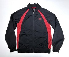 Air Jordan Jumpman Black/Red Zip Athletic Track Basketball Jacket Men's M