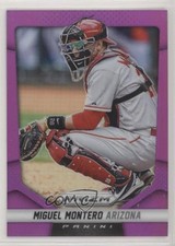2014 Panini Prizm Purple Prizm 40/99 Miguel Montero #13 6fs