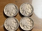 1919-P 1920-P, 1924-P, 1926-P Buffalo Nickels Full Date VG Condition SKU#37645