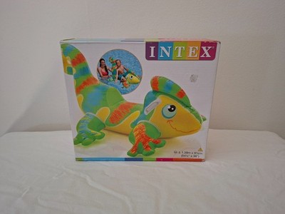 The Wet Set INTEX 2015 Smiling Gecko Ride-On NIB #56569NP