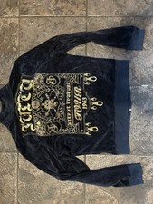 Juicy Couture Women's XL Velour Full Zip Jacket
