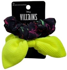 Disney Villains Inspired Scrunchies Two Piece Hair Ties Pack Of 1 