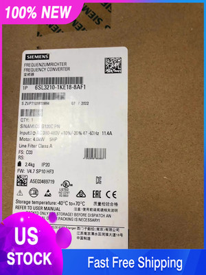 6SL3210-1KE18-8AF1 1PCS New Siemens inverter  6SL3 210-1KE18-8AF1  Fast delivery