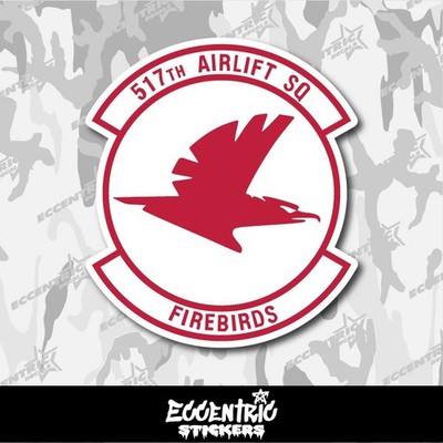 US Air Force 517th Airlift Squadron (517 AS) Vinyl Sticker