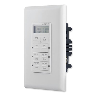 MyTouchSmart Simple Set In-Wall Timer, White (26893-P1) [Open Box]