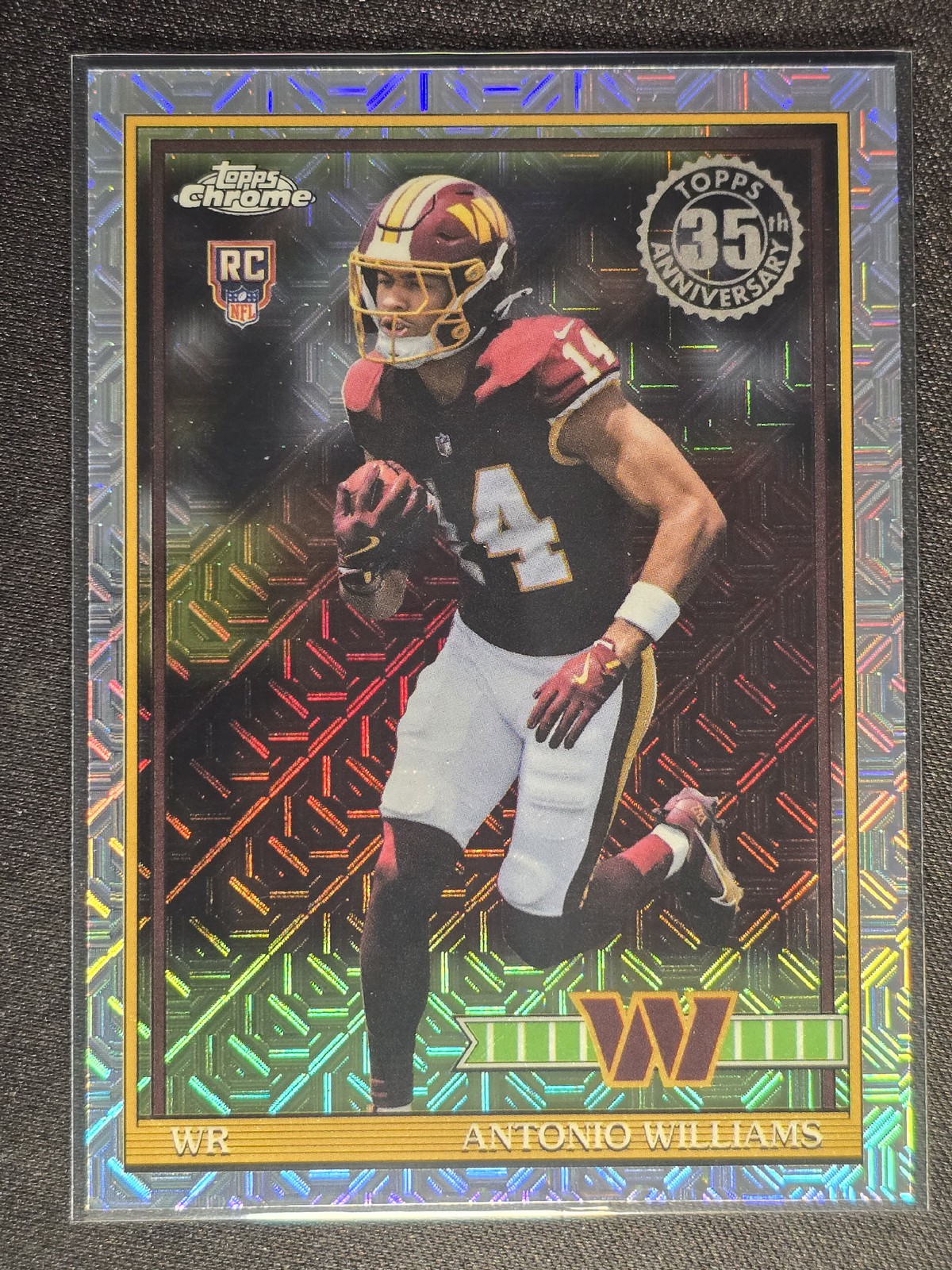2026 Topps Chrome Football Antonio Williams Mojo Refractor #91TRC-28 RC