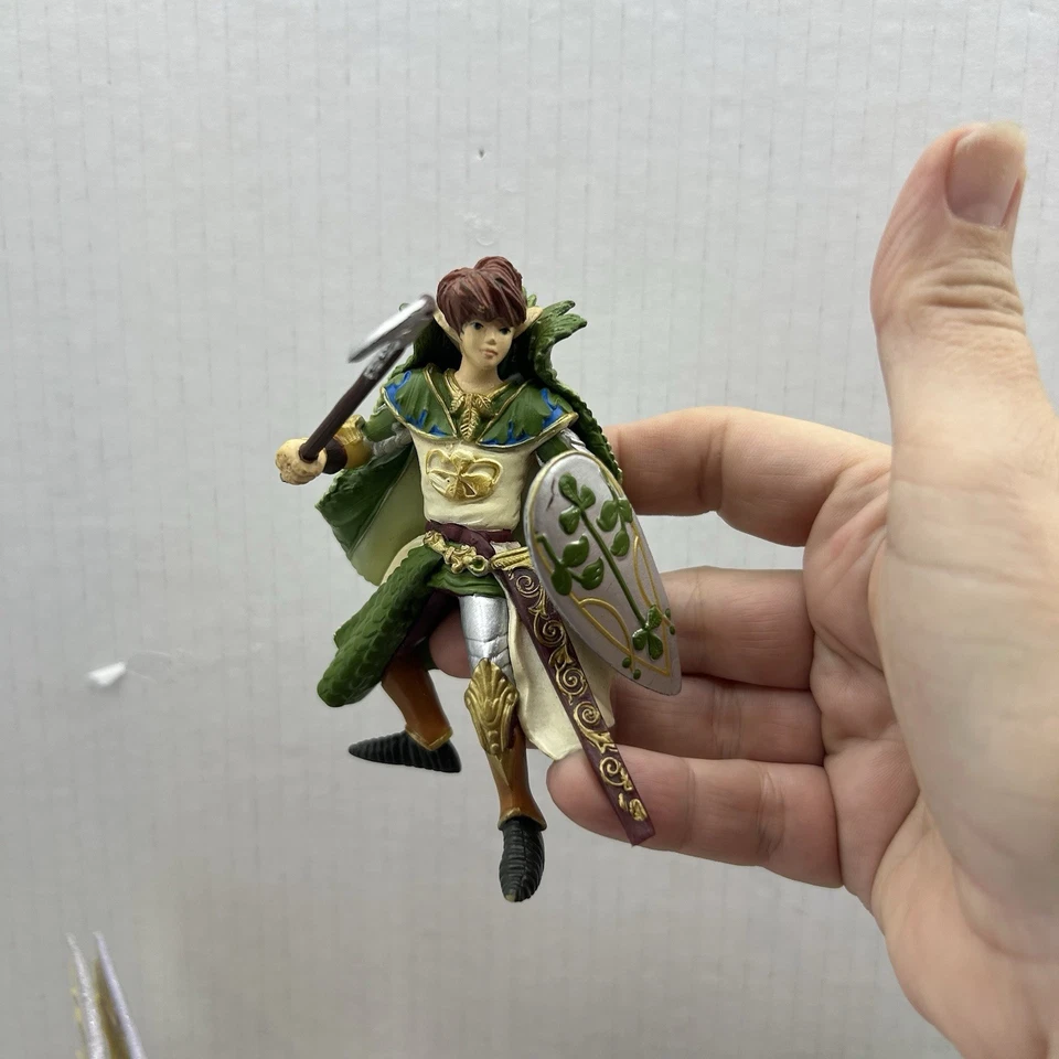 Lot of 6 Schleich Fairy Horse Wolf Dragons Fantasy Figures Green Bayala Elves - Image 2 of 4