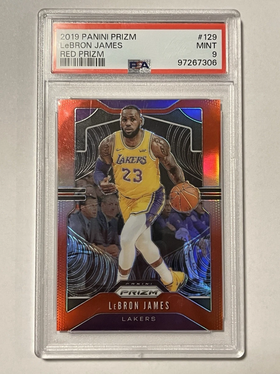 LeBron James Basketball Trading Cards 2019-20 Panini Prizm Set