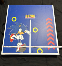 Sonic The Hedgehog Foldable Tabletop Table Tennis Ping Pong Set w/2 Paddles Ball