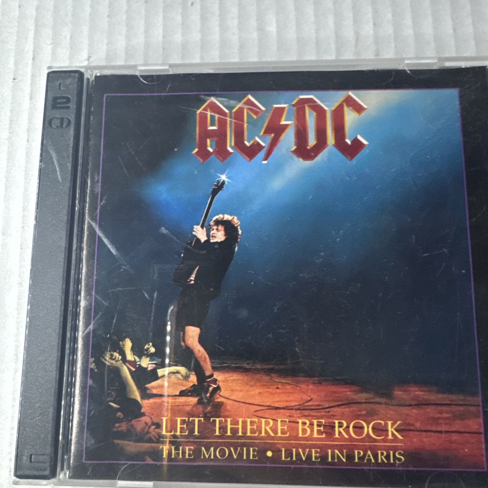 AC/DC Let There Be Rock 2 CD SET The Movie & Live In Paris 1981