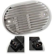 Drag Specialties 2112-0805 Chrome Solid-State Regulator for 08-10 Softail