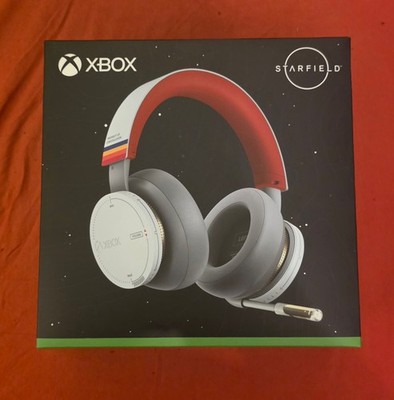 Microsoft Starfield Limited Edition Xbox Wireless Headset - Weiß/Rot (TLL-00014)