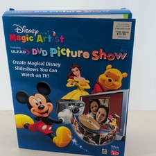 NWB Disney Magic Artist 968266 DVD Picture Show CD-Rom Win. 98 SE/ME/2000/XP