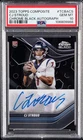 2023 TOPPS COMPOSITE TOPPS CHROME BLACK AUTOGRAPHS CJ STROUD TCBACS PSA 10