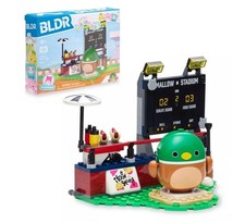 BLDR Squishmallows Avery's Ball Game Building Set - Avery The Mallard Duck Build
