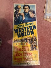 Vintage Movie Poster Insert 