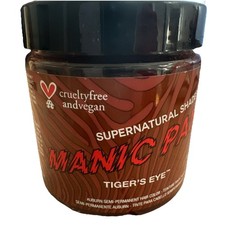 Manic Panic Super Naturals Tigers Eye Temporary Hair Color Cream Brown 4 fl oz -