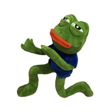 Pepe The Frog Sad Frog Plush Stuffed Animal Toy Stuffed Animal Doll Cuddles NEW