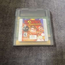 Worms: Armageddon (Nintendo Game Boy Color, 1999) Authentic + Tested