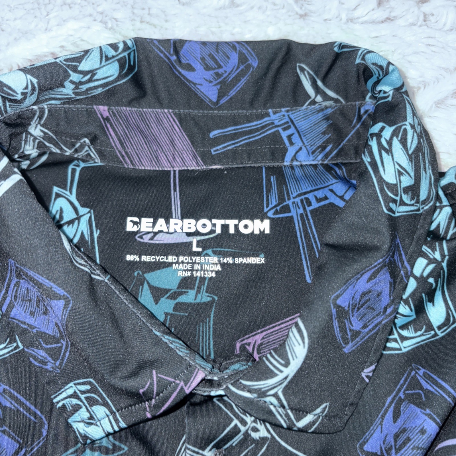 Bearbottom performance polo Cocktail Nightcap Siz… - image 8