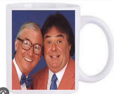 Kleine und große Comedy Duo Tasse Neu Spülmaschinenfest  