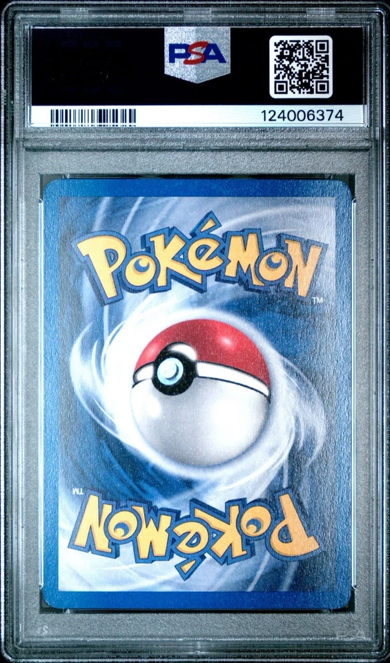 2000 POKEMON GYM CHALLENGE HOLO RARE #5 GIOVANNI'S GYARADOS PSA 8 NM ENGLISH - Image 2 of 3