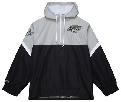 Mitchell & Ness Men's Los Angeles Kings Black Anorak Windbreaker