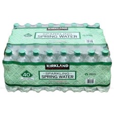 Signature Sparking Spring Water Screw Cap Lid Bottles Pack of 40x500ml