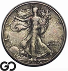 1928-S Walking Liberty Half Dollar *Better Date* XF+ ** Tough This Nice!