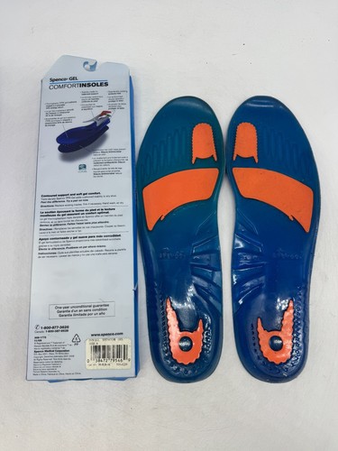 Spenco Comfort Gel Ammortizzante Scarpe da Ginnastica Sportive Solette Taglia 14/15 Uomo - Foto 2 di 3