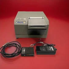 Identix TP3000-ED Touch Print Finger Print Scanner W/pedal + Power Card.    I-23