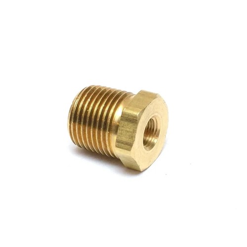 5 pcs FAIRVIEW 1/2" NPT X 1/4" FPT Brass Hex Bushings Pipe Fittings 110-DB - Picture 2 of 2