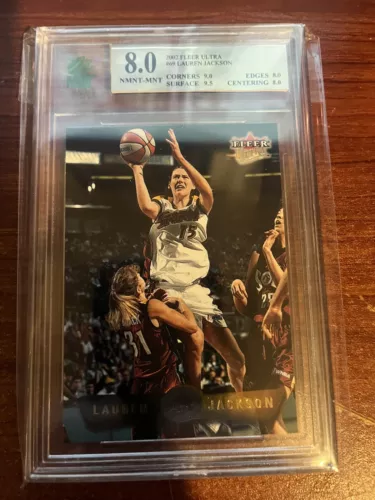 2002 Fleer Ultra WNBA Lauren Jackson #69 Graded MNT 8.0 NMNT-MT HOF