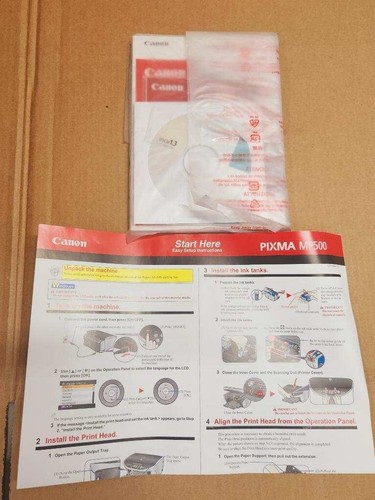 NEW Canon PIXMA MP500 All-In-One Photo Printer, Copier Scanner - Picture 8 of 15