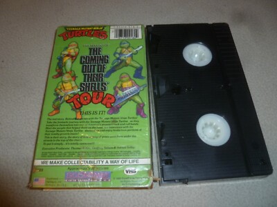 TEENAGE MUTANT NINJA TURTLES THE COMING OUT OF THEIR SHELLS TOUR