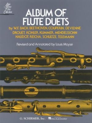 Album of Flut Duets - 2 Querflöten - Schirmer Verlag - PORTOFREI VOM FACHHÄNDLER