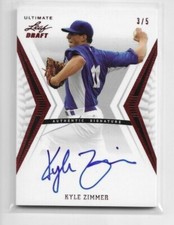2012 Utimate Leaf Draft Kyle Zimmer RC Autos Multi-Listing, Combined Shipping