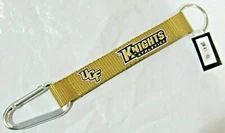 NCAA UCF Knights Wristlet w/Key Ring & Carabiner 8.5" long by Aminco