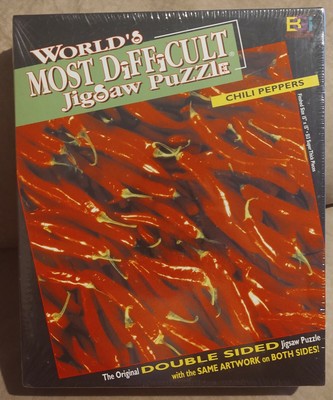 BUFFALO GAMES WORLD'S MOST DIFFICULT JIGSAW PUZZLE CHILI ...
